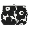Marimekko Mini Unikko Puolikas Kukkaro, Valkoinen - Musta -Terassitalo Kauppa 091497 190 X236187 10 1657850251