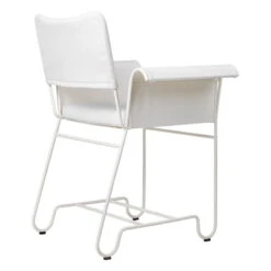 GUBI Tropique Tuoli, Valkoinen - Udine 06 -Terassitalo Kauppa 10100471 B3Q Tropique Dining Chair WO Fringes Classic White Udine Limonta6