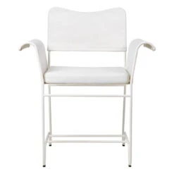 GUBI Tropique Tuoli, Valkoinen - Udine 06 -Terassitalo Kauppa 10100471 FRT Tropique Dining Chair WO Fringes Classic White Udine Limonta6