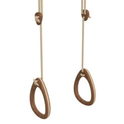 Lillagunga Lillagunga Rings Voimistelurenkaat, Pähkinä - Beige Köysi