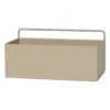 Ferm LIVING Wall Box Kukkalaatikko, Suorakaide, Cashmere