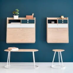 Hartô Gaston Seinälipasto, 60 Cm, Tammi - Messinki - Petrooli -Terassitalo Kauppa 120107216973 1