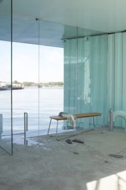 Skagerak Lilium Penkki, Tiikki - Ruostumaton Teräs -Terassitalo Kauppa 1420072 Lilium Bench M