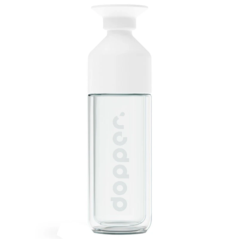 Dopper Dopper Juomapullo, Lasi, 450 Ml, Lämpöeristetty 3 Dopper Dopper Juomapullo, Lasi, 450 Ml, Lämpöeristetty