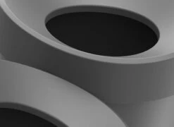 Vitra Happy Bin Roskakori, L, Basic Dark -Terassitalo Kauppa 1701690 Happy Bin Close up 002 master