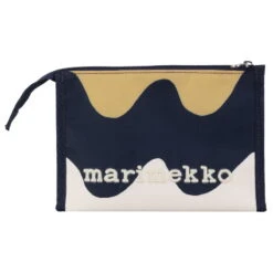 Marimekko Hipaus Pikku Lokki Kosmetiikkalaukku, Tummansininen - Beige