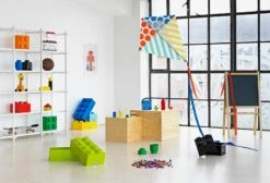Room Copenhagen Lego Juomapullo, Läpinäkyvä, Punainen -Terassitalo Kauppa 2016 SS 2 1