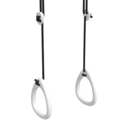 Lillagunga Lillagunga Rings Voimistelurenkaat, Valkoinen - Musta Köysi