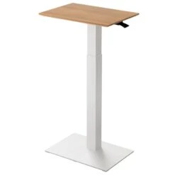 Selka Mahtuva Säädettävä Työpöytä, Tammi - Valkoinen -Terassitalo Kauppa 24Selka AK