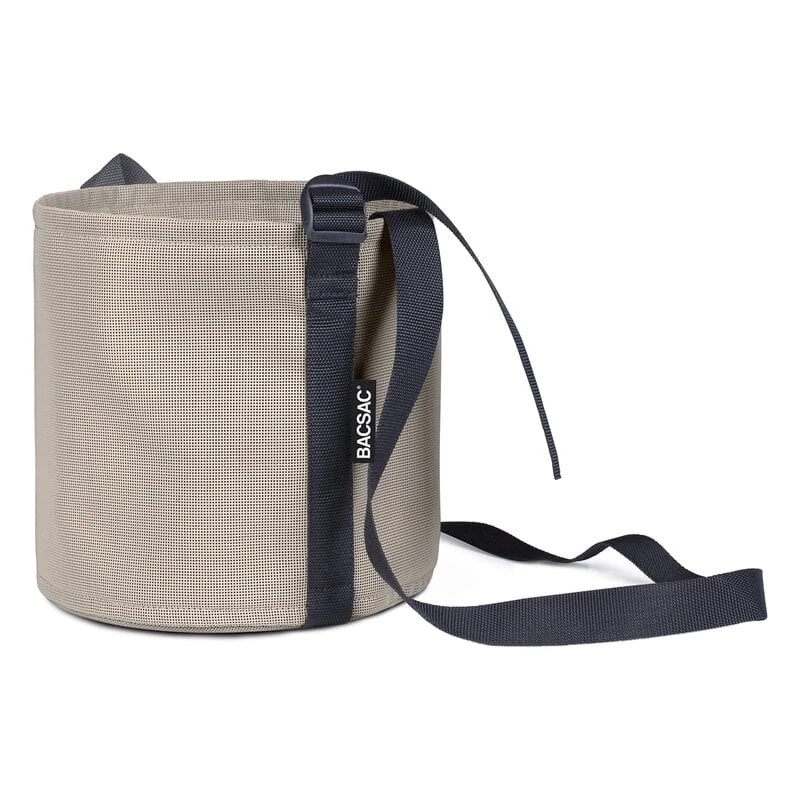 Bacsac Ripustettava Kangasruukku, 10 L, Taupe 3 Bacsac Ripustettava Kangasruukku, 10 L, Taupe