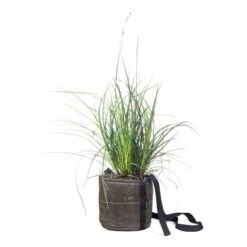 Bacsac Ripustettava Kangasruukku, 3 L, Geotekstiili -Terassitalo Kauppa 304136 2 HANGING ROUND POT 3L GEOTEXTILE FABRIC BACSAC