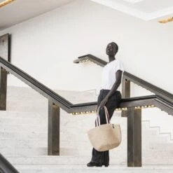 Mifuko Kiondo Olkakassi, M, Ruskea -Terassitalo Kauppa 3410L model standing stairs 1 5000x