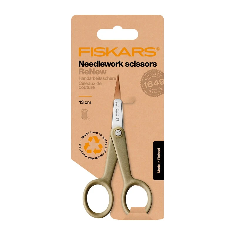 Fiskars ReNew Koruompelusakset, 13 Cm 5 Fiskars ReNew Koruompelusakset, 13 Cm - Image 3