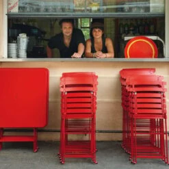 Fermob Bistro Metal Tuoli, Liquorice -Terassitalo Kauppa 40Fermob iso