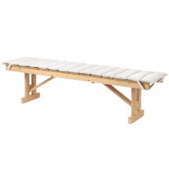 Carl Hansen & Søn BM1871 Penkin Pehmuste, Luonnonvalkoinen -Terassitalo Kauppa 4CHS BM1871 bench cushion ma