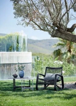 Cane-line Curve Nojatuoli, Tummanharmaa -Terassitalo Kauppa 5010AI 5011AL 57402ALG