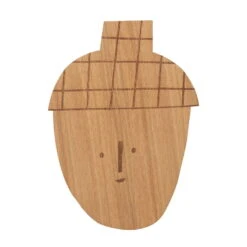 Ferm LIVING Acorn Seinävalaisin, öljytty Tammi