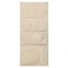 Ferm LIVING Canvas XL Wall Pockets Säilytin, Luonnonvalkoinen -Terassitalo Kauppa 507FermLiving AK