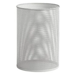 HAY Perforated Bin Roskakori, L, Vaaleanharmaa
