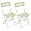 Fermob Bistro Metal Tuoli, 2 Kpl, Willow Green 2 Fermob Bistro Metal Tuoli, 2 Kpl, Willow Green -Terassitalo Kauppa 515 Fermob iso