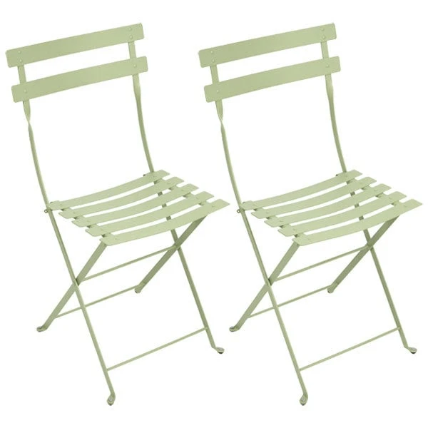 Fermob Bistro Metal Tuoli, 2 Kpl, Willow Green 3 Fermob Bistro Metal Tuoli, 2 Kpl, Willow Green