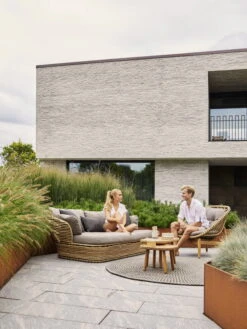 Cane-line Basket 2-istuttava Sohva, Luonnonvärinen - Taupe -Terassitalo Kauppa 54200UAITT 55200UAITT 6