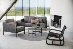 Cane-line Curve Nojatuoli, Tummanharmaa -Terassitalo Kauppa 5470BRAIG 5571BRAIG 5010AL 5011AL 5724AL 57402ALG 5740AL 72180Y10