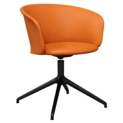 Hem Kendo Tuoli, Pyörivä, Konjakki Nahka - Musta