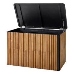 Cane-line Combine Säilytyslaatikko, Pieni, Tiikki - Tummanharmaa -Terassitalo Kauppa 5708TAL 02