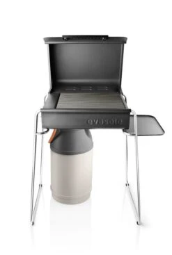 Eva Solo Box Grillin Jalat Ja Sivupöytä -Terassitalo Kauppa 571132 Boxgrill seperate legs sidetable lige paa 3 HIGH 1