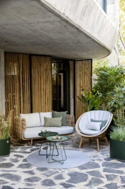 Cane-line Peacock Nojatuoli, Tiikki - Luonnonvärinen -Terassitalo Kauppa 57522USL 5458UT 5458YSN96