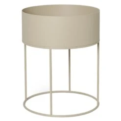 Ferm LIVING Plant Box Kasviteline, Pyöreä, Cashmere