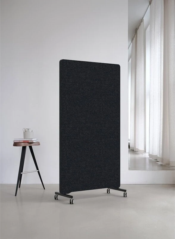 Lintex Edge Lattiaseinäke Pyörillä, Tummanharmaa - Musta 7 Lintex Edge Lattiaseinäke Pyörillä, Tummanharmaa - Musta - Image 5