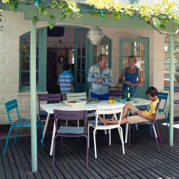 Fermob Luxembourg Pöytä, 165 X 100 Cm, Cotton White 4 Fermob Luxembourg Pöytä, 165 X 100 Cm, Cotton White - Image 2