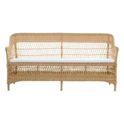 Sika-Design Charlot 3-istuttava Sohva, Luonnonvärinen - Valkoinen -Terassitalo Kauppa 9293U Charlot cushion front