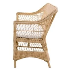 Sika-Design Charlot 3-istuttava Sohva, Luonnonvärinen - Valkoinen -Terassitalo Kauppa 9293U Charlot cushion side