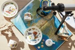 Arabia Muumi Lastenastiasto, Pikku Myy -Terassitalo Kauppa ARABIA Moomin Children s set 3 TIF