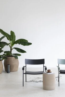 Serax August Käsinojallinen Tuoli, Leveä, Musta -Terassitalo Kauppa B5019003B sf1