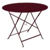 Fermob Bistro Pöytä, 96 Cm, Black Cherry -Terassitalo Kauppa BISTRO TABLE D96 Black Cherry ee
