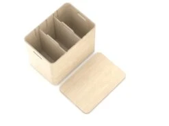 Niimaar Ecosmol Forever Bin Kierrätyslaatikko, Koivu -Terassitalo Kauppa Birch 02