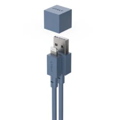 Avolt Cable 1 USB-latauskaapeli, Sininen