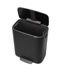 Brabantia Bo Pedal Bin Poljinroska-astia 60 L, Mattamusta -Terassitalo Kauppa Bo Pedal Bin 60L Matt Black 8710755211362 Brabantia VS 7