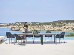 Cane-line Breeze Istuintyyny Pinottavaan Tuoliin, Musta -Terassitalo Kauppa Breeze black Pure alu basalt 210x100 100x100 model1 f7 2
