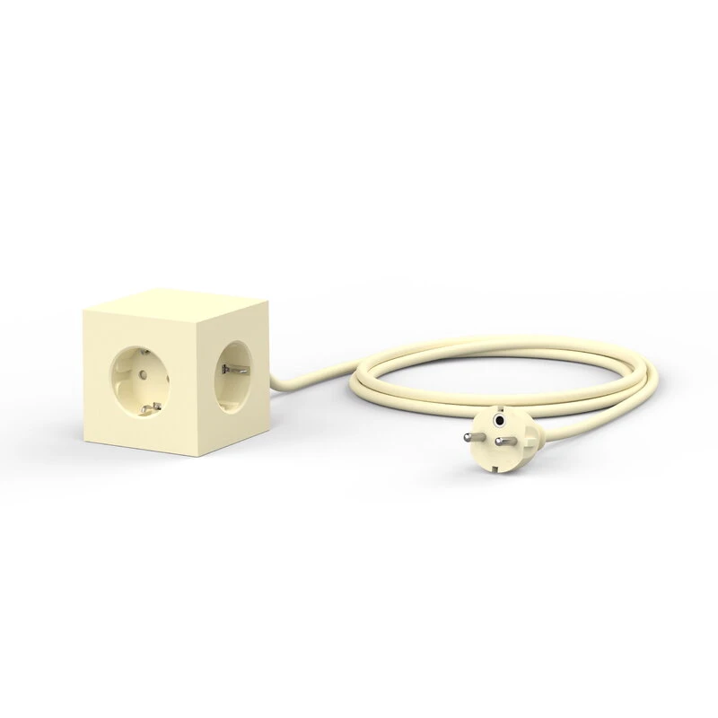 Avolt Square 1 USB Jatkojohto, Vaaleankeltainen 7 Avolt Square 1 USB Jatkojohto, Vaaleankeltainen - Image 5