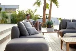 Cane-line Capture 2-istuttava Sohva, Vasen Moduuli, Taupe -Terassitalo Kauppa Capture