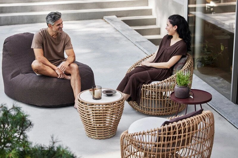 Cane-line On-the-move Pöytä, Pieni, Viininpunainen 4 Cane-line On-the-move Pöytä, Pieni, Viininpunainen - Image 2