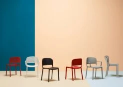 Pedrali Dome 260 Tuoli, Antrasiitti 13 Pedrali Dome 260 Tuoli, Antrasiitti -Terassitalo Kauppa DOME FAMILY 02