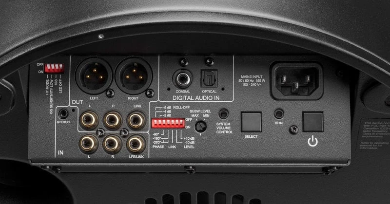 Genelec F Two (B) Aktiivisubwoofer, Musta 5 Genelec F Two (B) Aktiivisubwoofer, Musta - Image 3