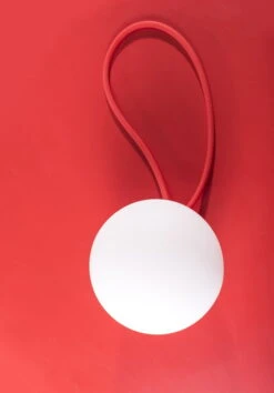 Fatboy Bolleke Valaisin, Punainen -Terassitalo Kauppa FATBOY bolleke detail red 3