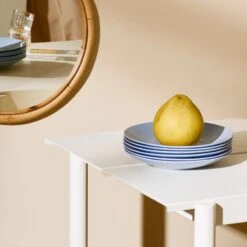 Muuto Linear Steel Pöytä 140 X 75 Cm, Luonnonvalkoinen -Terassitalo Kauppa FDS Summer 8